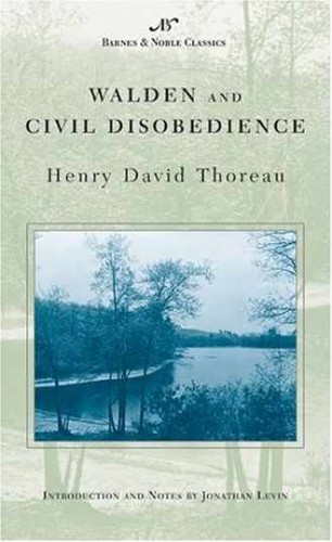 Walden and civil disobedience - and,